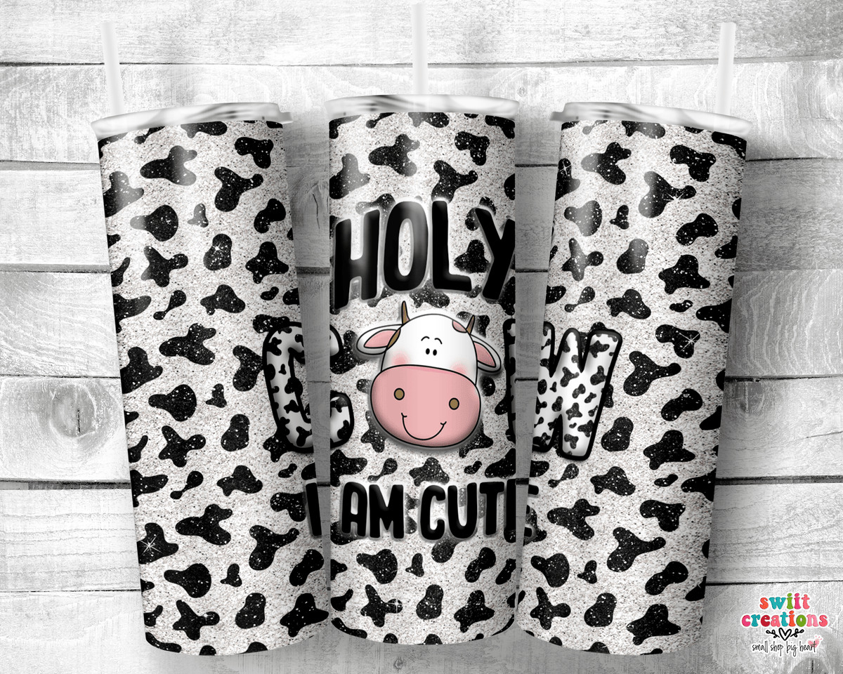 Holy Cow Tumbler (T190) - Swiit Creations