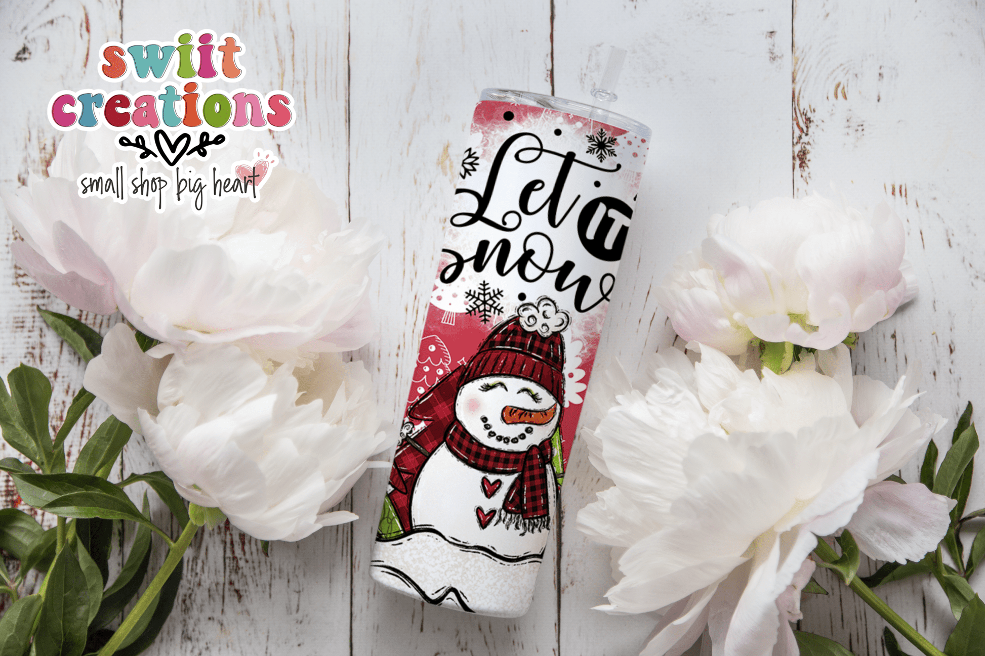 Let It Snow Tumbler (T314) - Swiit Creations