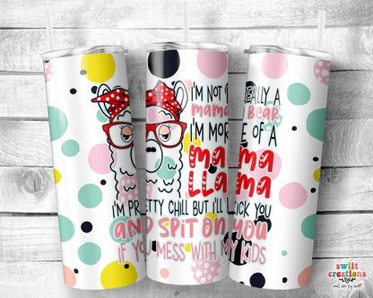 Mama Llama Tumbler (T233) - Swiit Creations