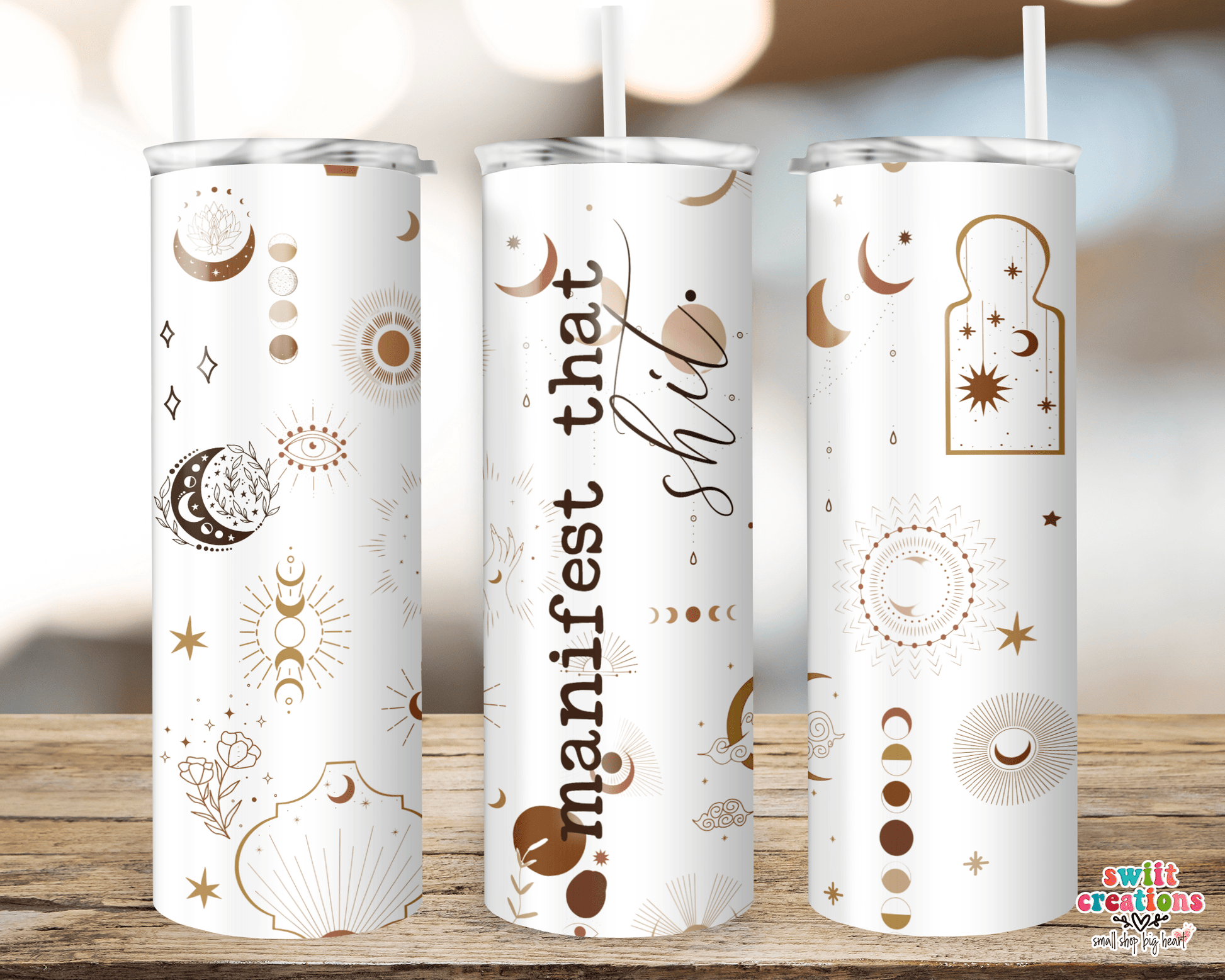 Manifesting that Shit Tumbler (T361) - Swiit Creations