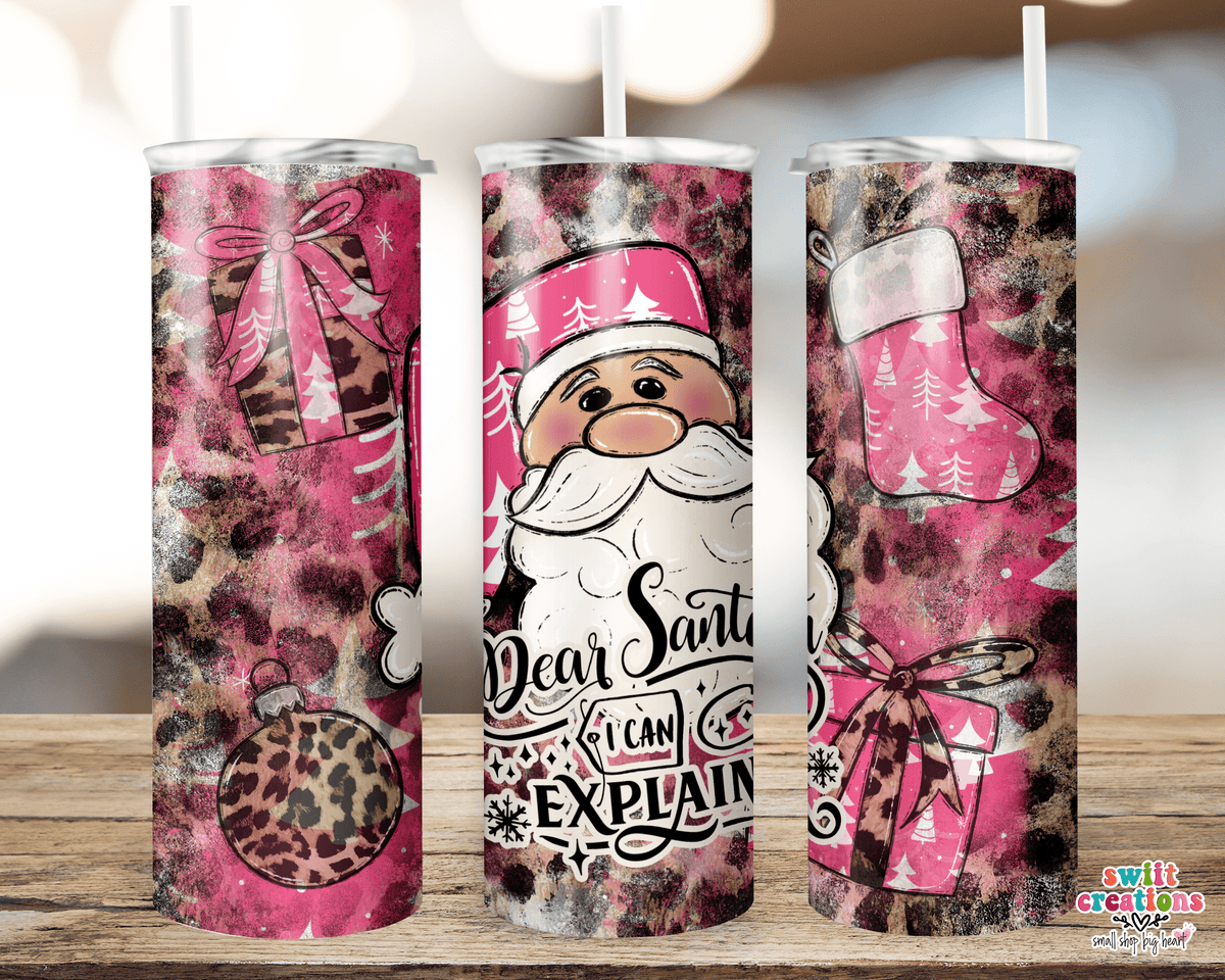 Santa I Can Explain Tumbler (T304) - Swiit Creations