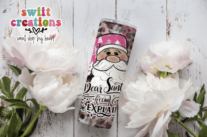 Santa I Can Explain Tumbler (T304) - Swiit Creations