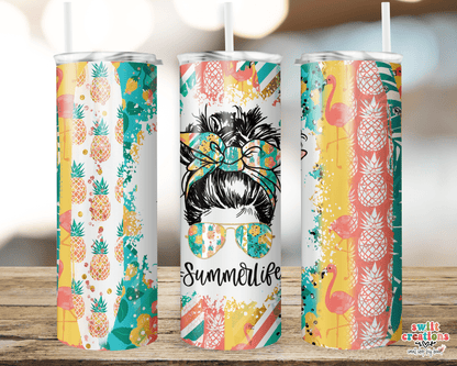 Summer Life Tumbler (T213) - Swiit Creations