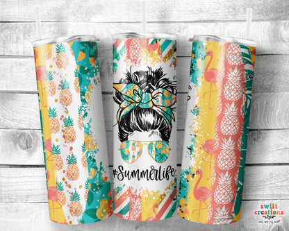 Summer Life Tumbler (T213) - Swiit Creations