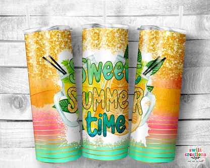Sweet Summertime Tumbler (T364) - Swiit Creations