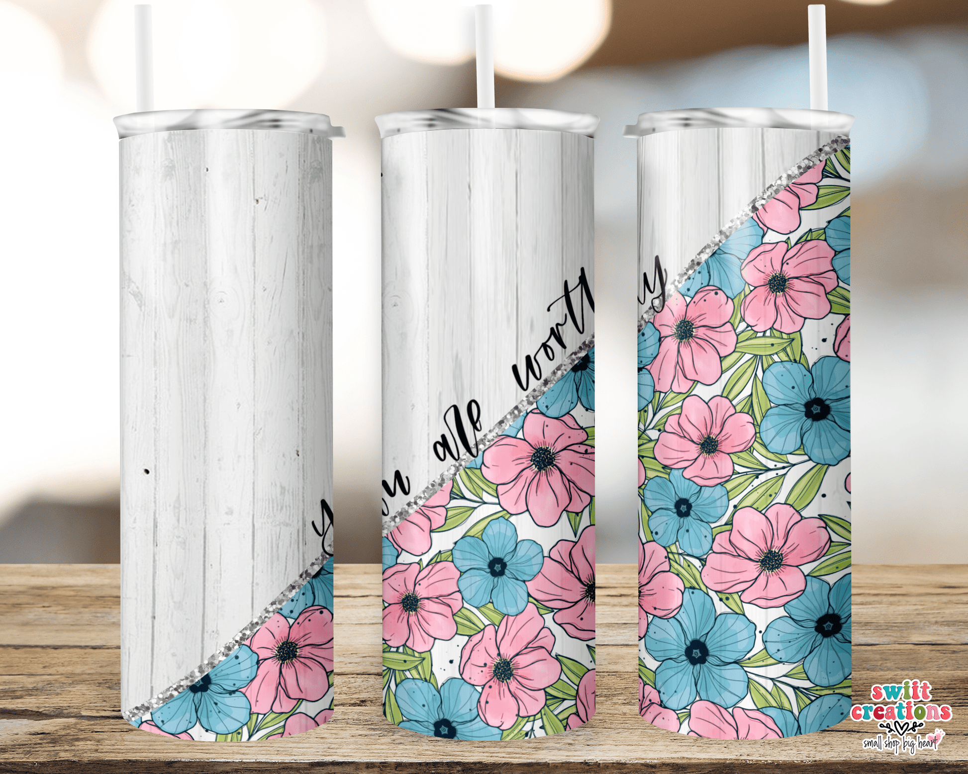 You are Worthy Tumbler (T301) - Swiit Creations